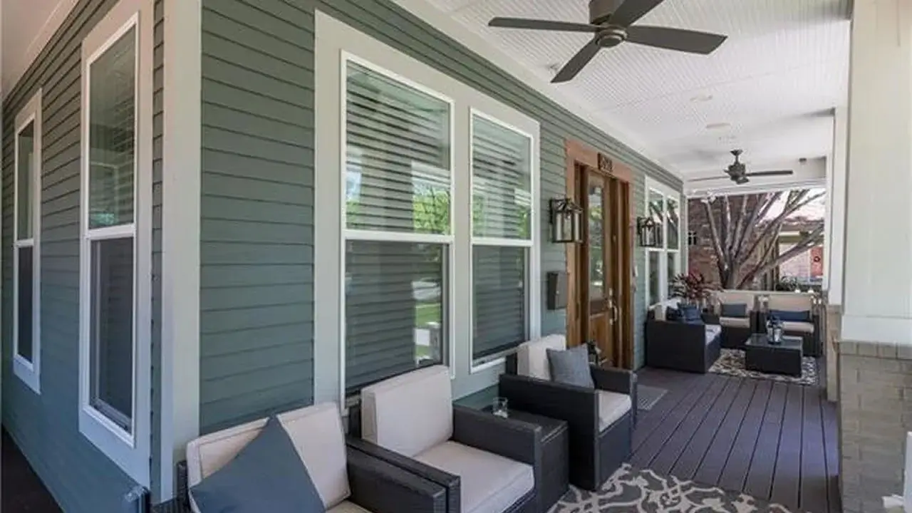 Greenville Comfort on the Front Porch